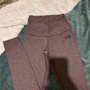 The North Face Burgundy Leggings